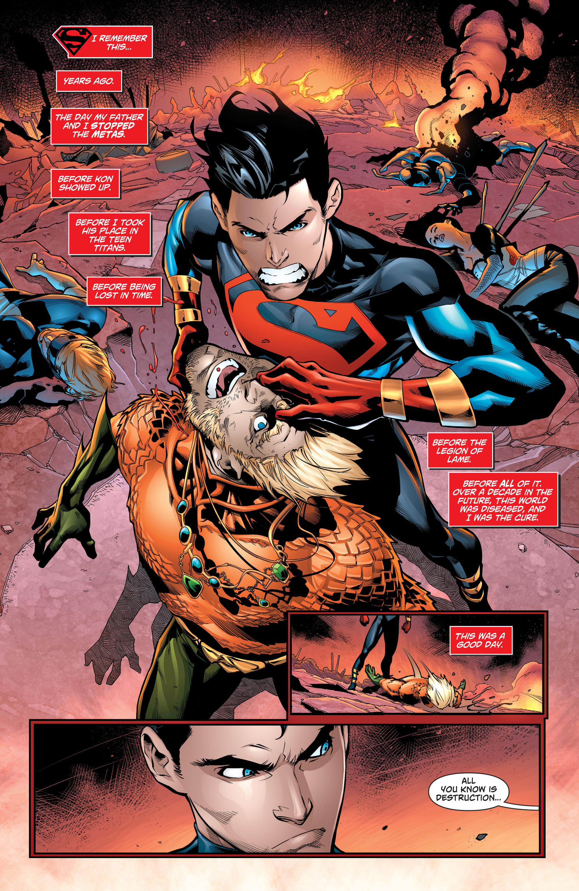 Read online Superboy (2012) comic -  Issue #30 - 2