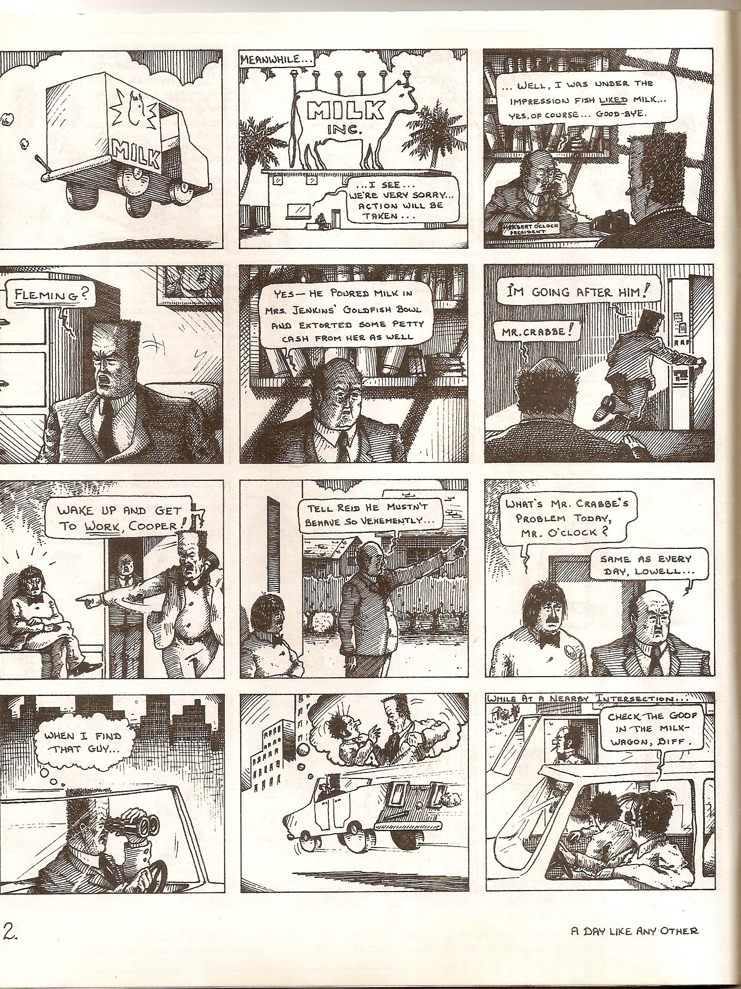 Read online Reid Fleming, World's Toughest Milkman (1980) comic -  Issue #1 - 4