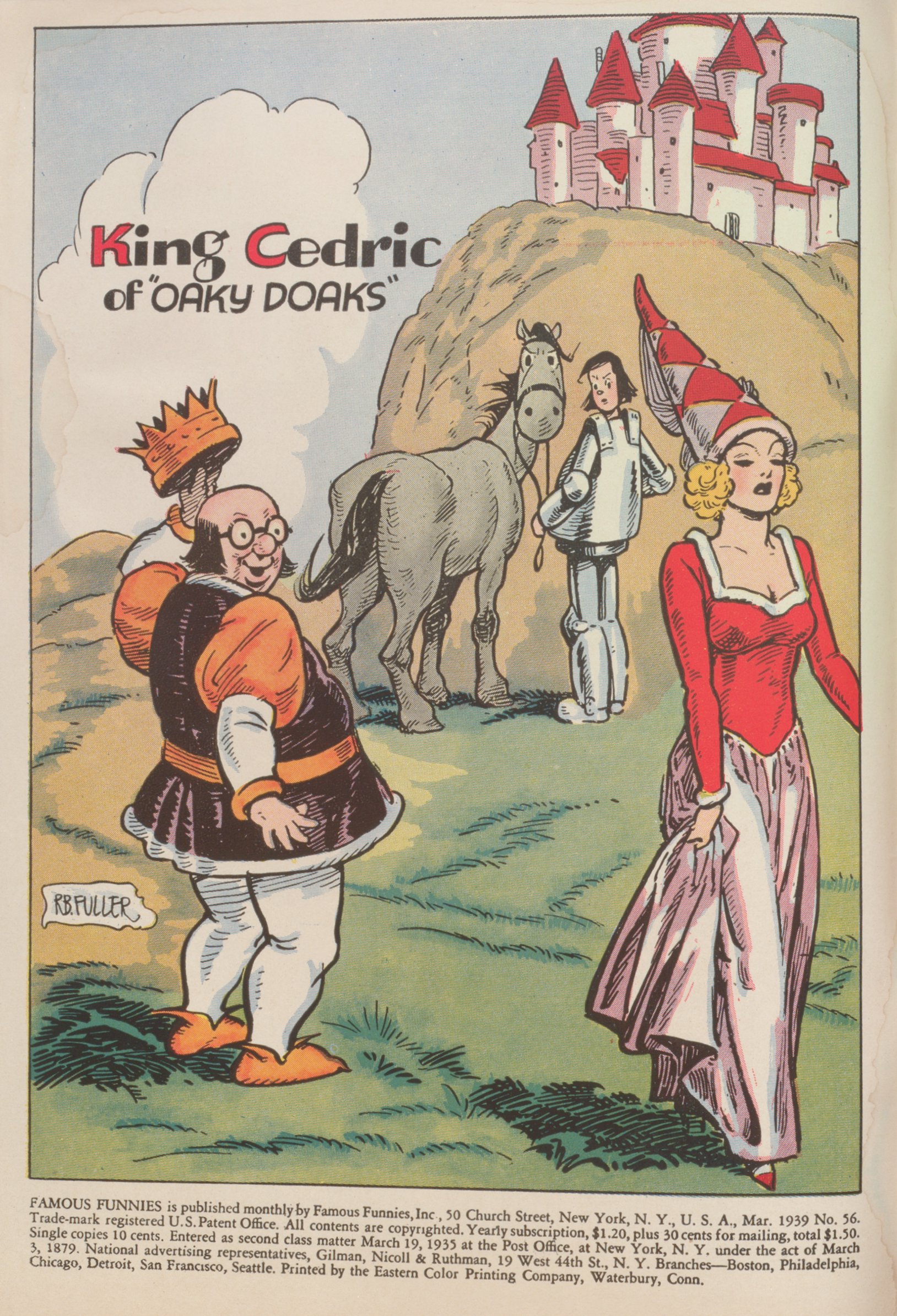 Read online Famous Funnies comic -  Issue #56 - 2