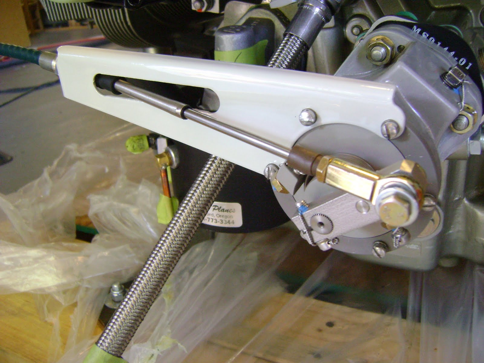 to JT's RV8 Aircraft Factory! MT Prop Governor Installed