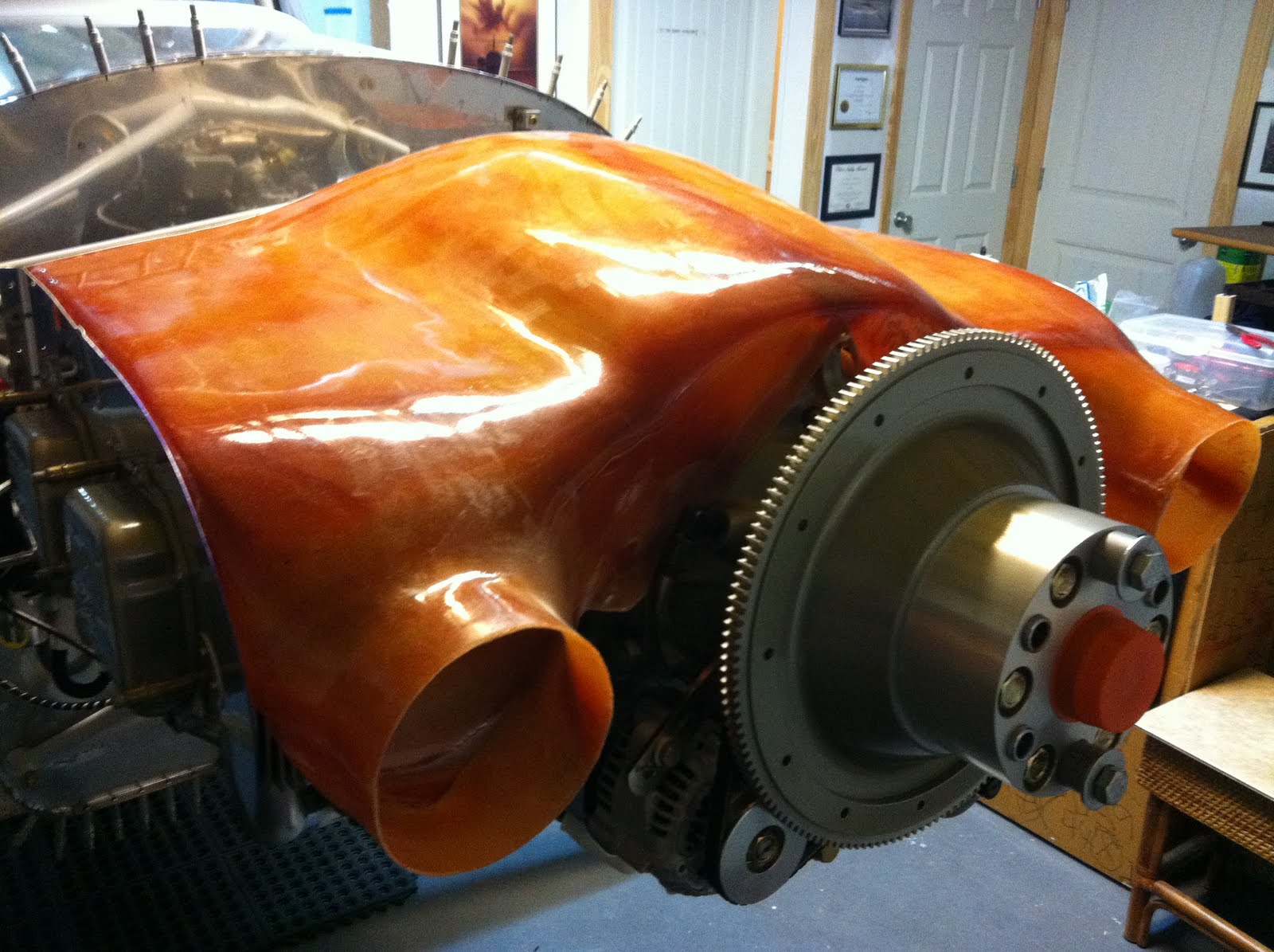 Airplane Engine Baffles