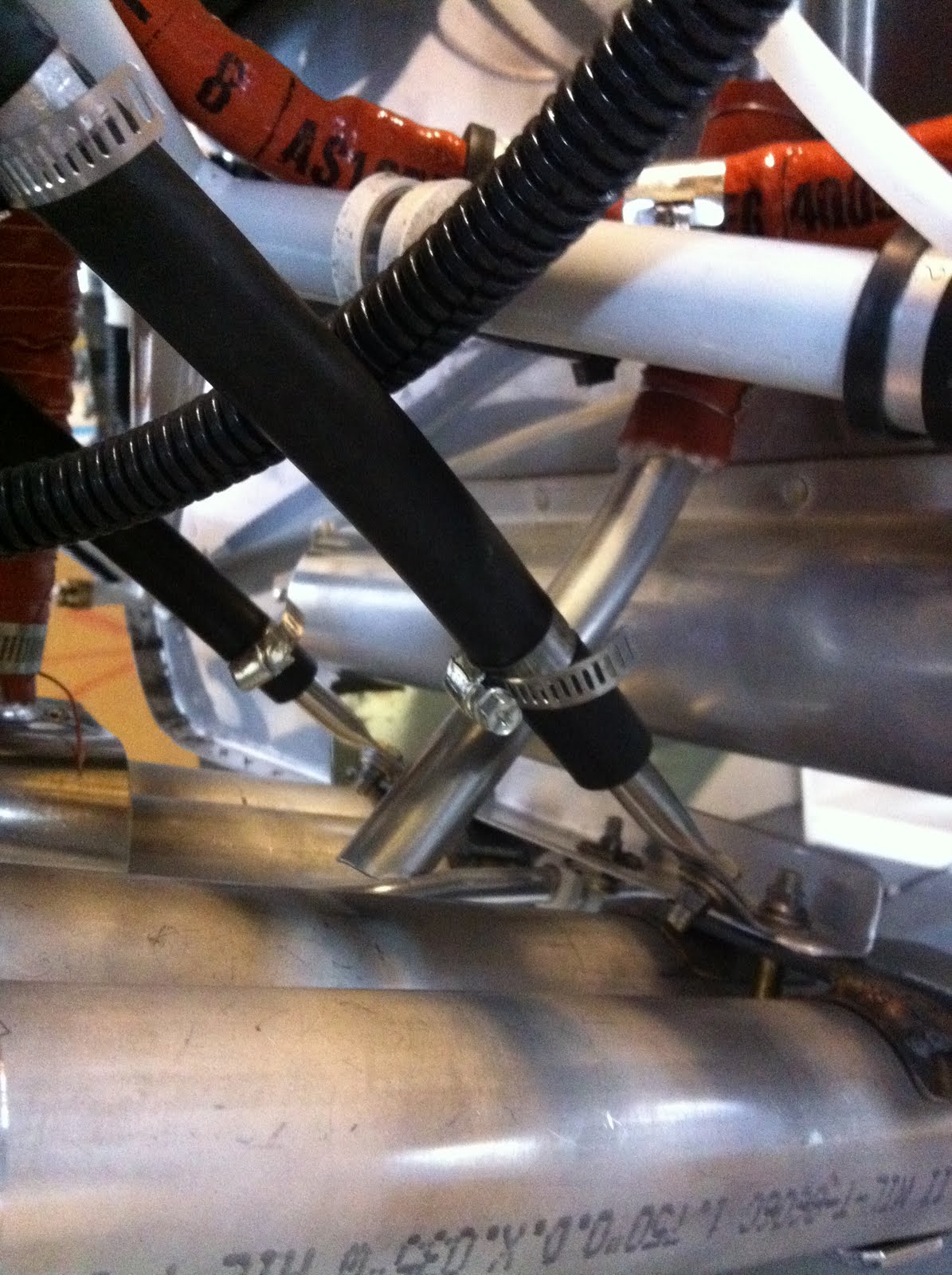 to JT's RV8 Aircraft Factory! Oil Breather Tube