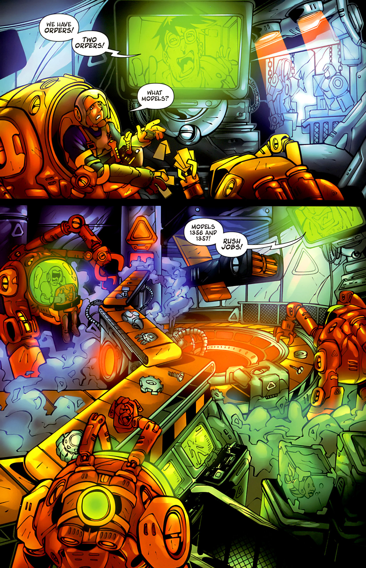 Read online Gearz comic -  Issue #1 - 10