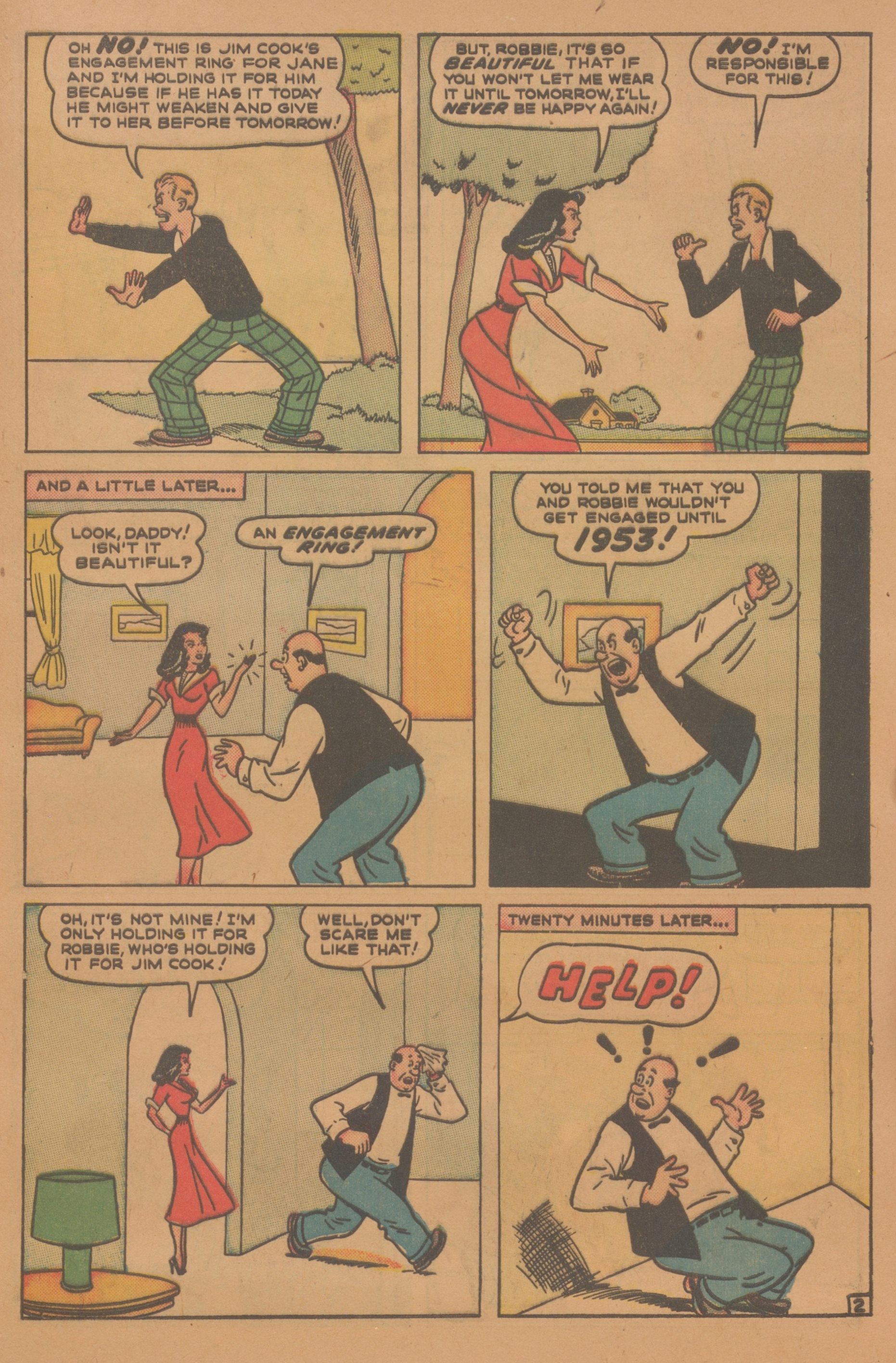 Read online Margie Comics comic -  Issue #49 - 45