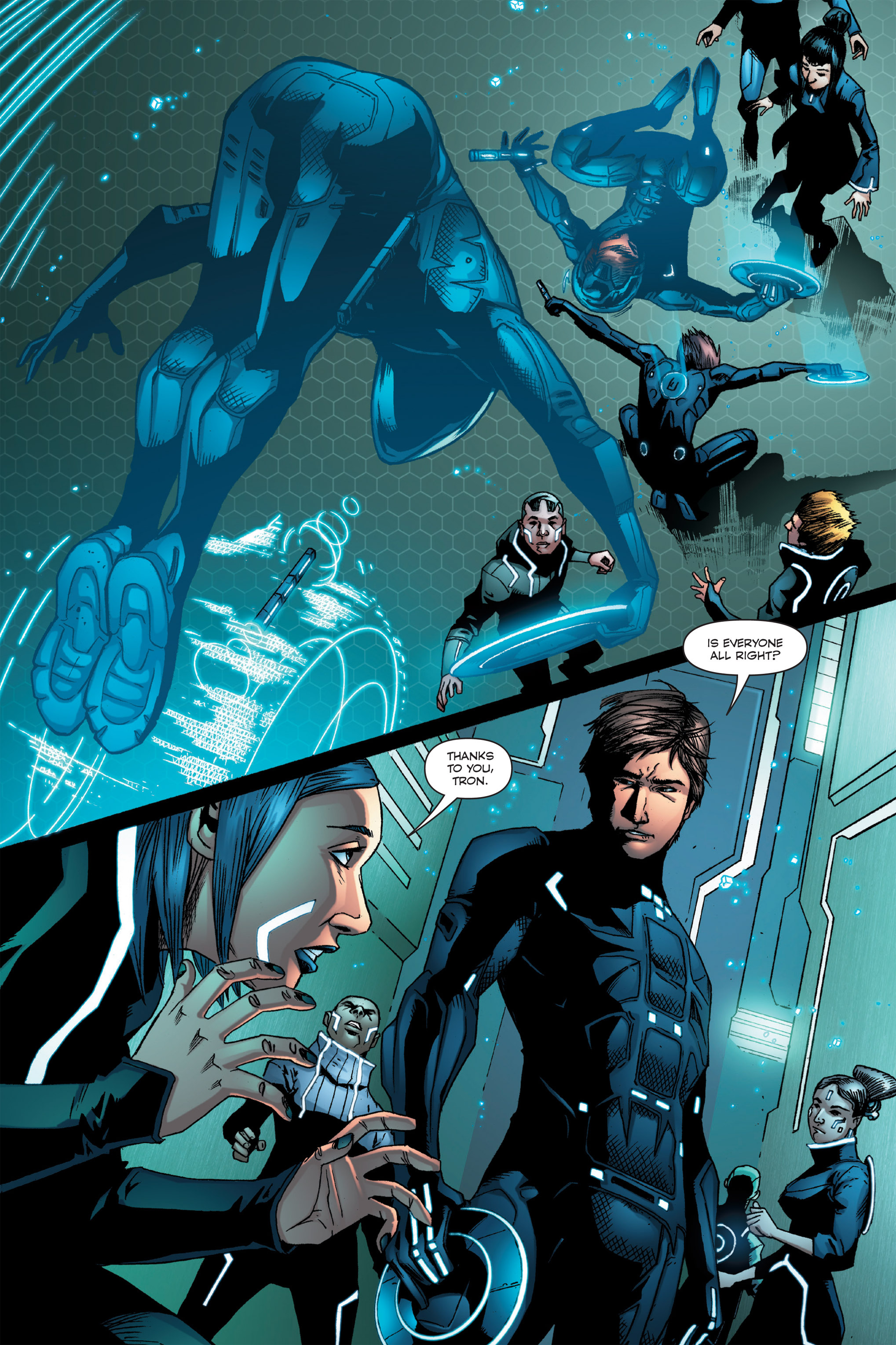 Read online TRON: Betrayal comic -  Issue # TPB - 41