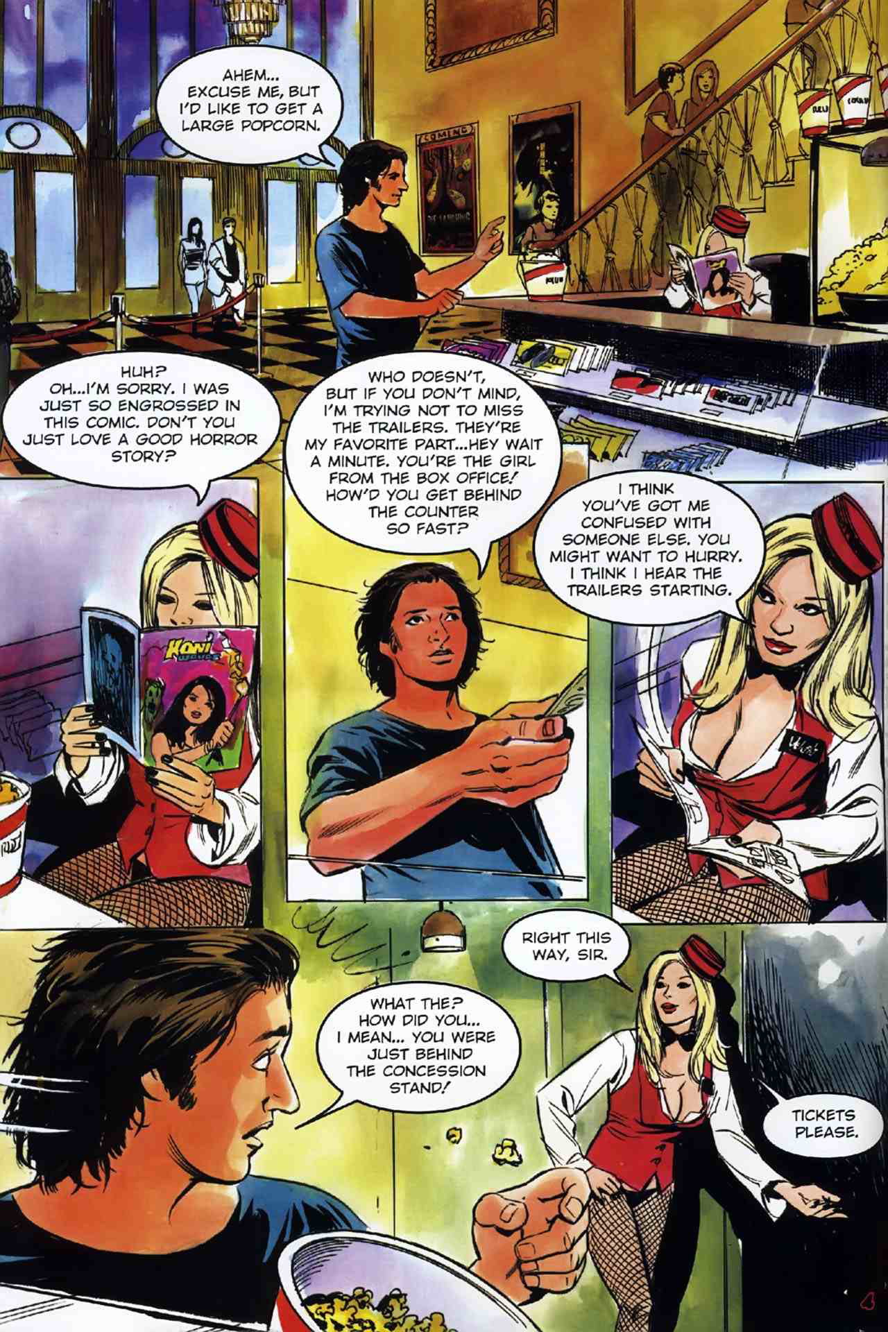 Read online Velvet Rope comic -  Issue #0 - 6
