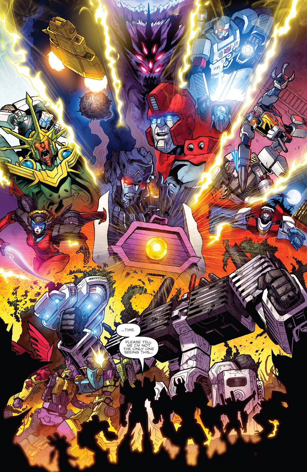 The Transformers: Dark Cybertron Finale issue Full - Page 133