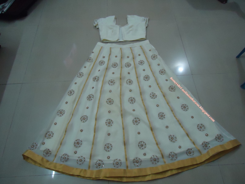 NaliniAnbarasu's Sewing: Ghagra Skirt