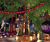 Christmas Bells 3D Wallpaper