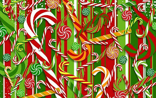 Christmas Candy Desktop Wallpapers