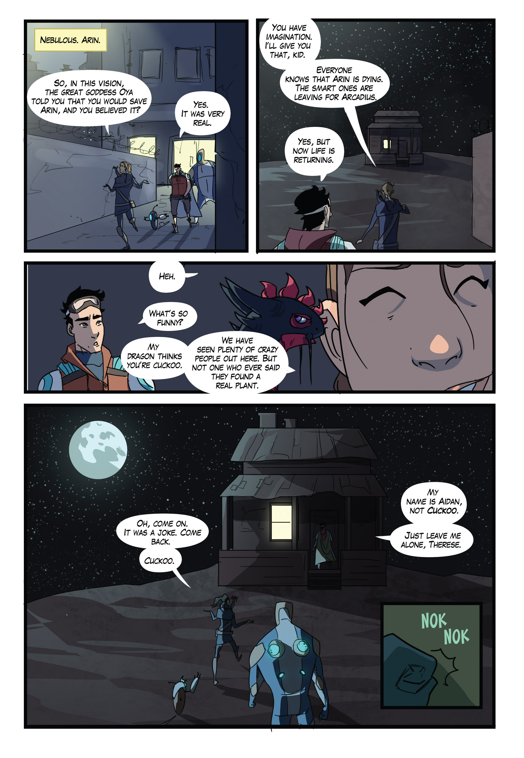 Read online Scavenger comic -  Issue #2 - 16
