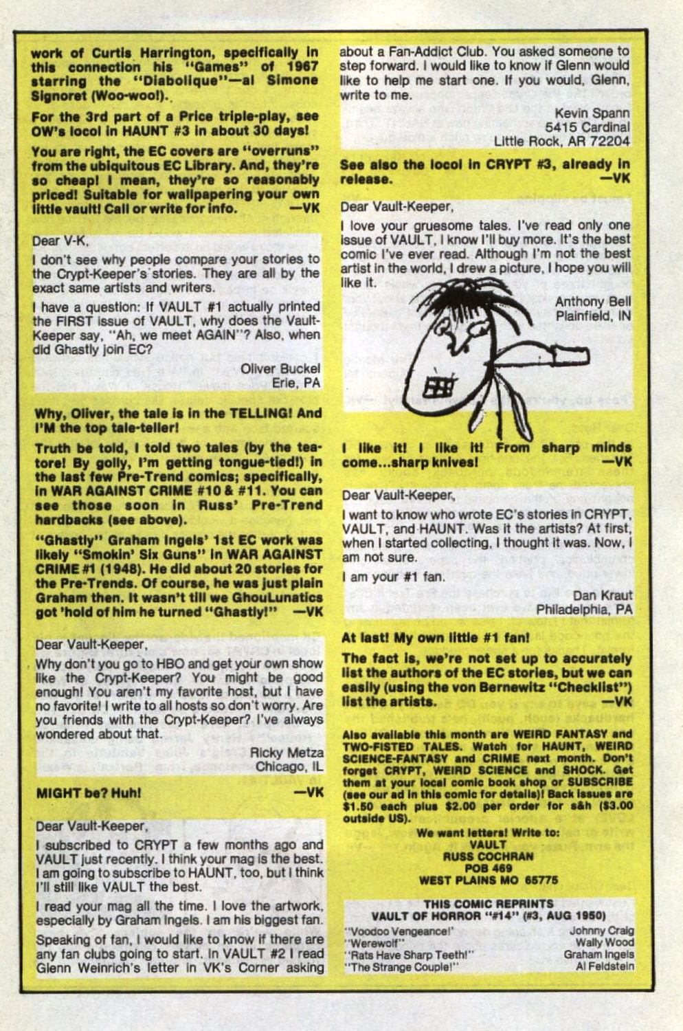 Read online The Vault of Horror (1950) comic -  Issue #14 - 27