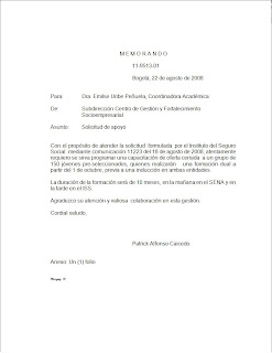 elaboracion y manejo de documentos institucionales memorandum en espanol