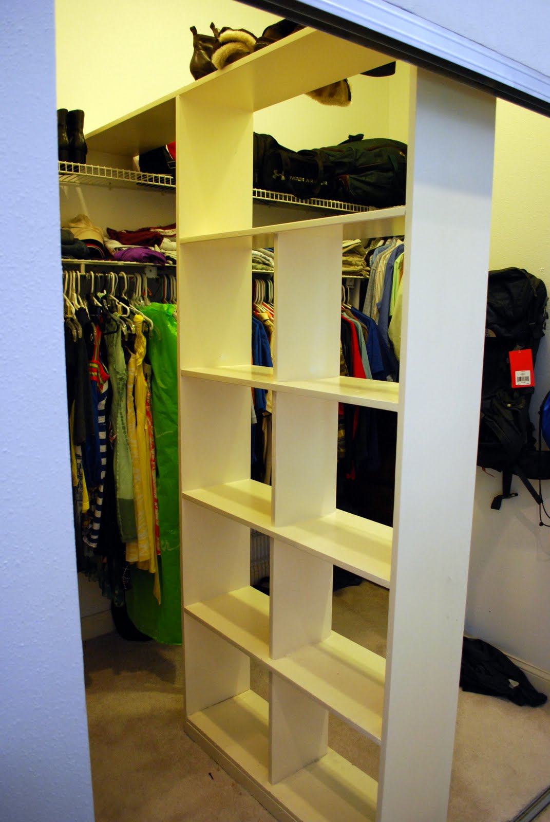 Kara's Korner Closet Part 1 Shoe Shelves