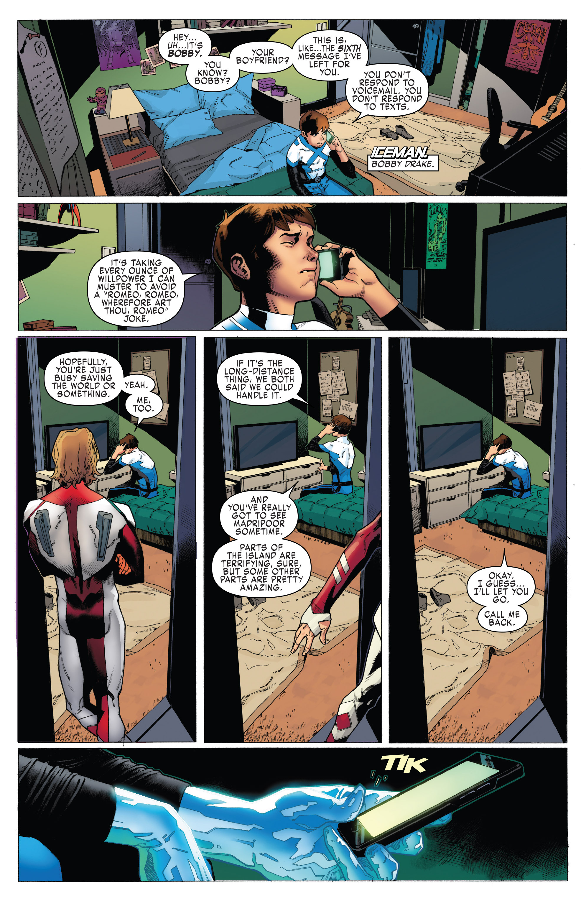 Read online X-Men: Blue comic -  Issue #2 - 12