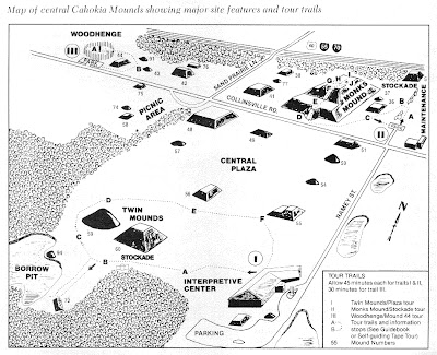 Cahokia Mounds Map