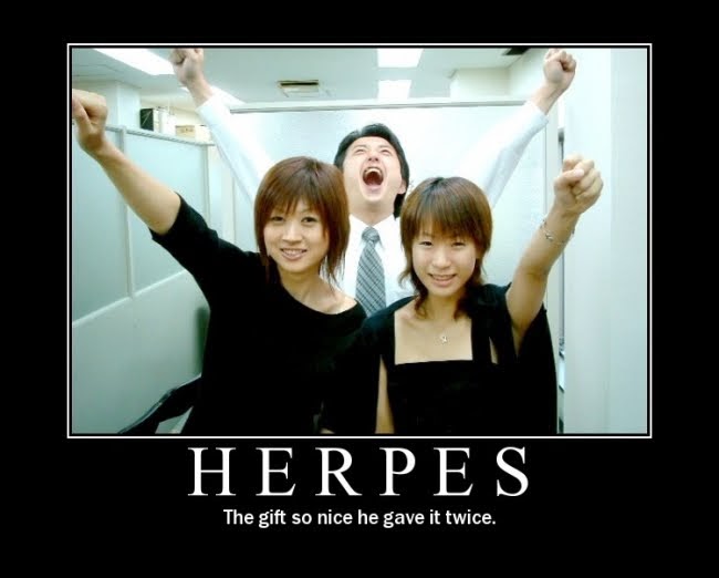 2 Ball Hitch >> The Hitch List: Don't Blame Me, Blame the Herpes 2 Ball Hitch >> The Hitch List: Don't Blame Me, Blame the Herpes