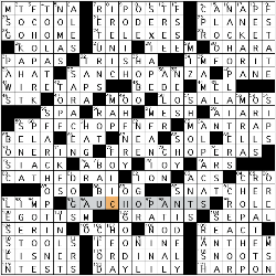 chaotic geometric pattern crossword clue 9