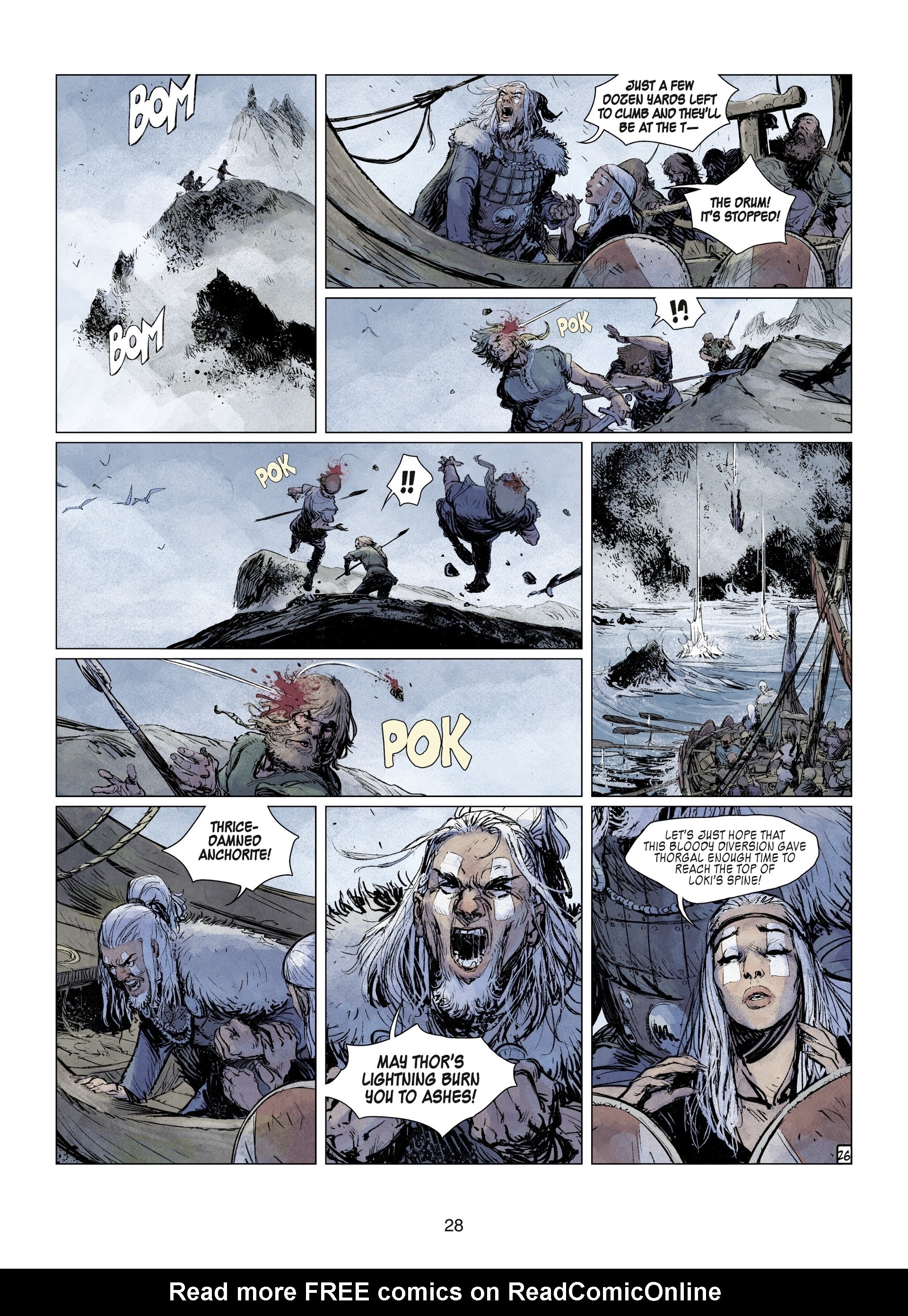 Read online Thorgal comic -  Issue #29 - 30