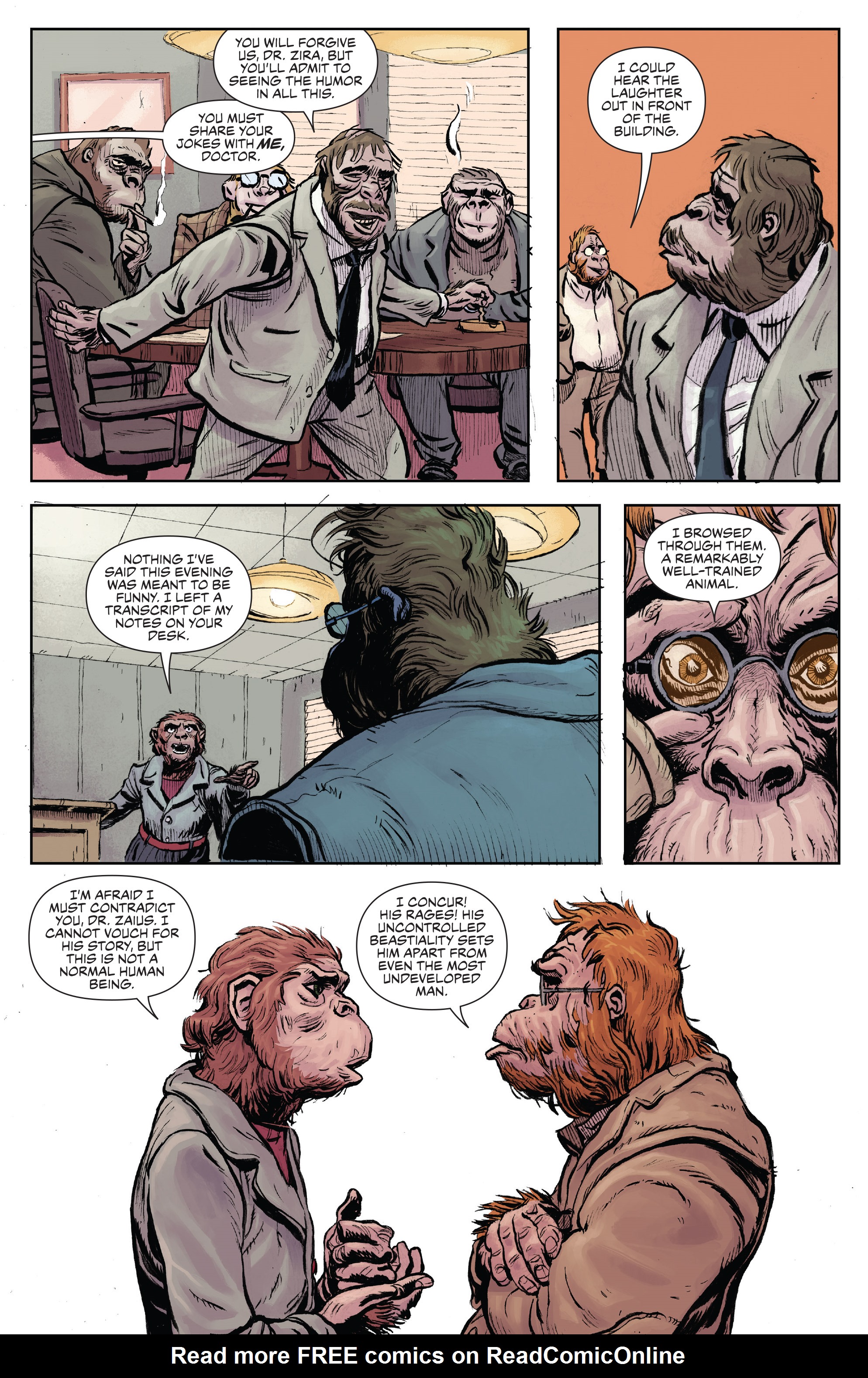 Read online Planet of the Apes Visionaries comic -  Issue # TPB - 70
