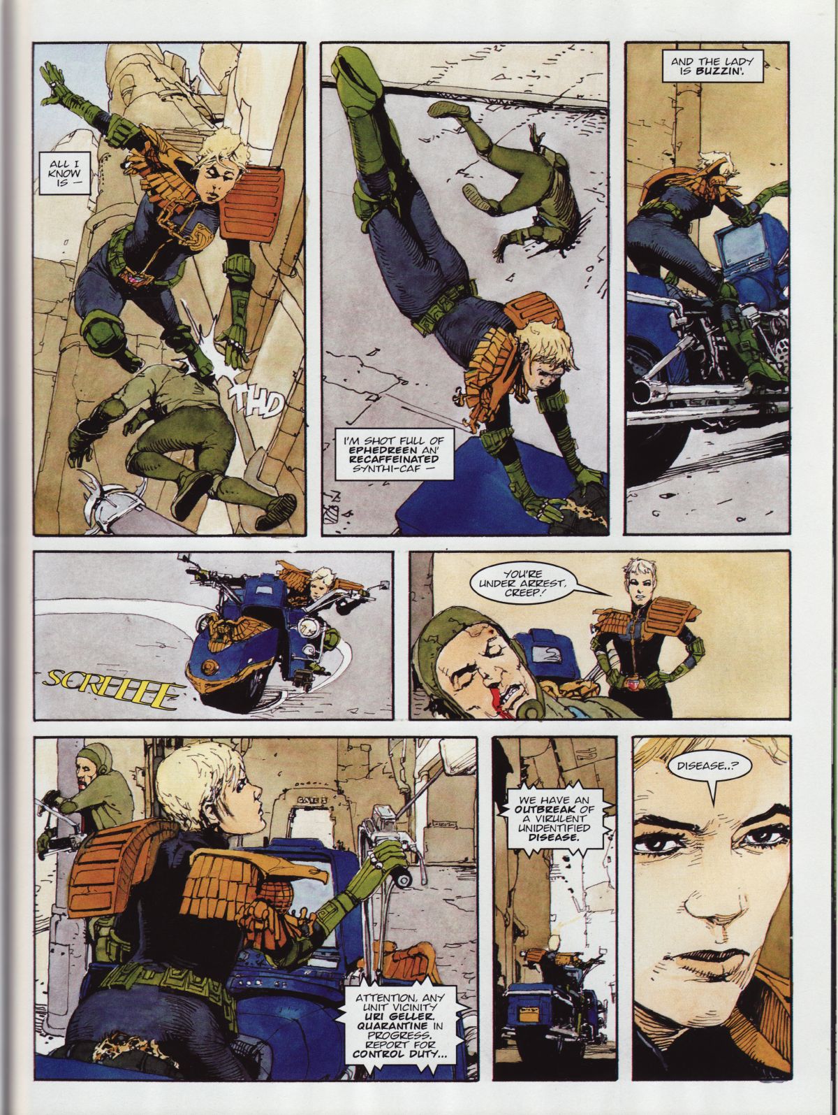 Read online Judge Dredd Megazine (Vol. 5) comic -  Issue #239 - 33