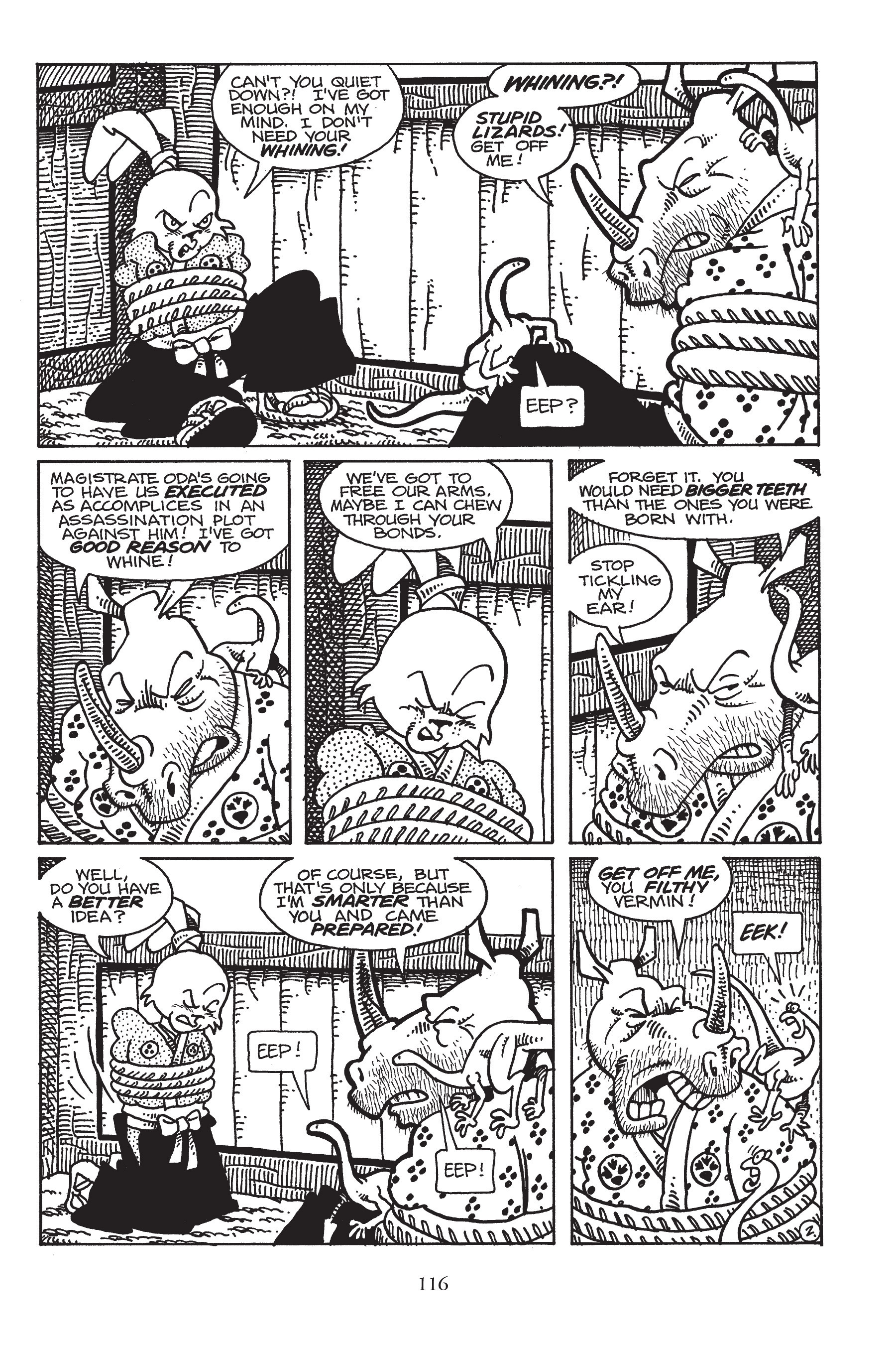 Read online Usagi Yojimbo (1987) comic -  Issue # _TPB 7 - 109