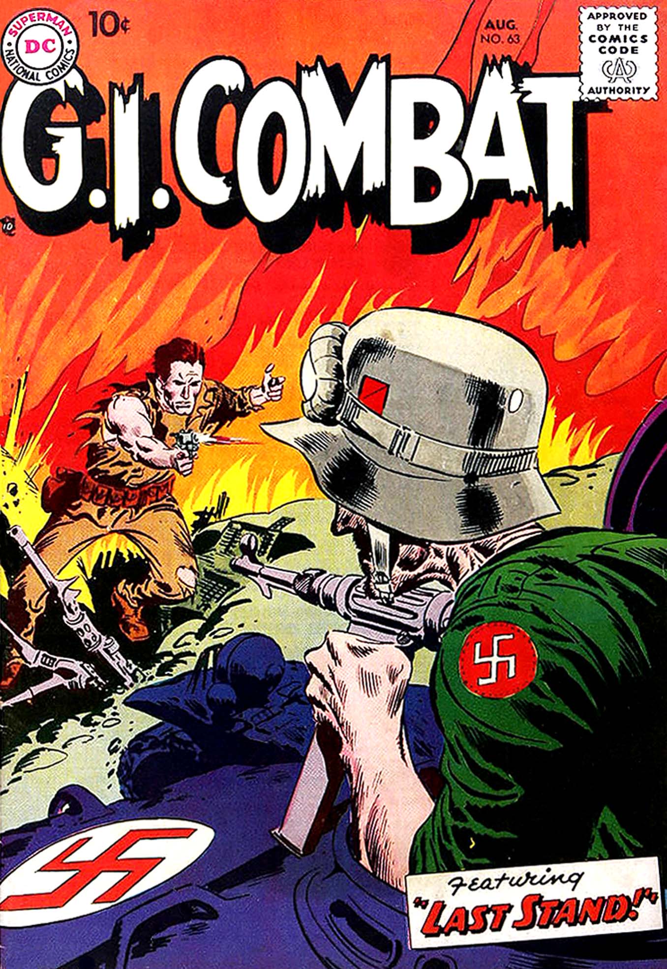 Read online G.I. Combat (1952) comic -  Issue #63 - 1