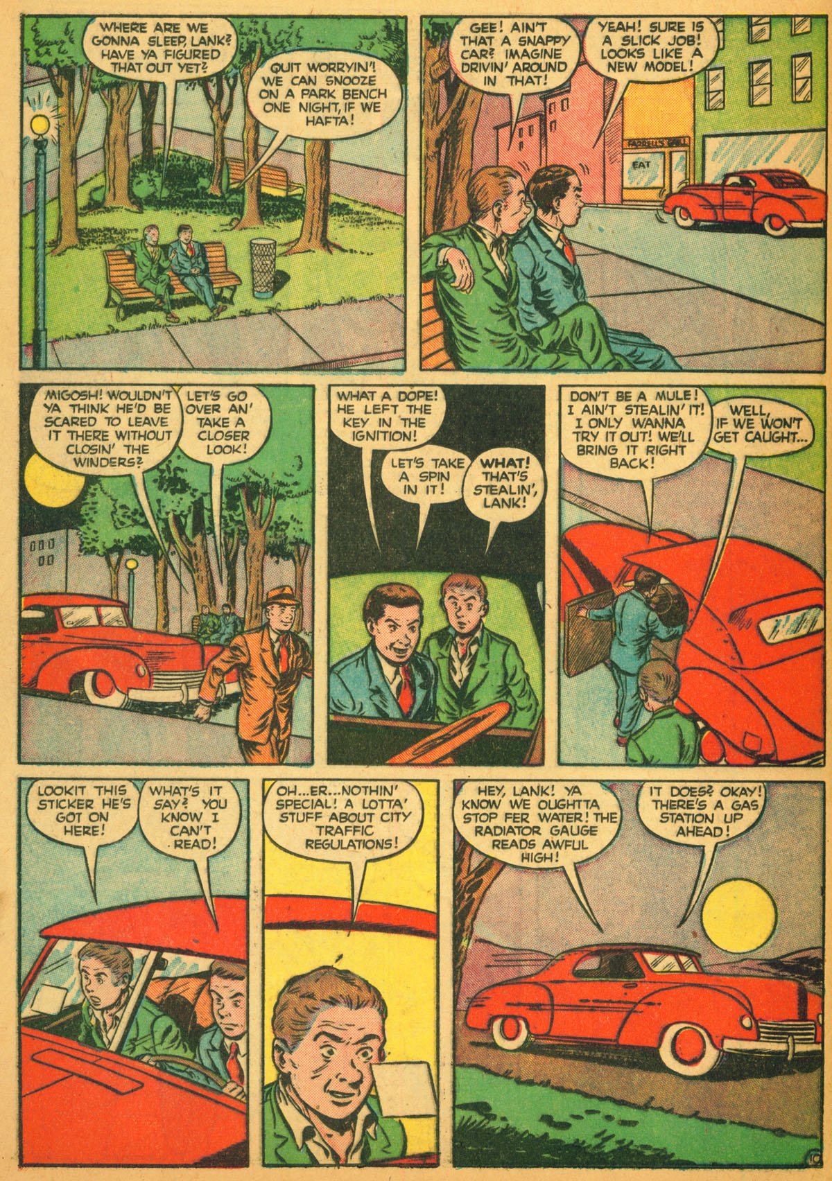 Read online Boy Comics comic -  Issue #32 - 42