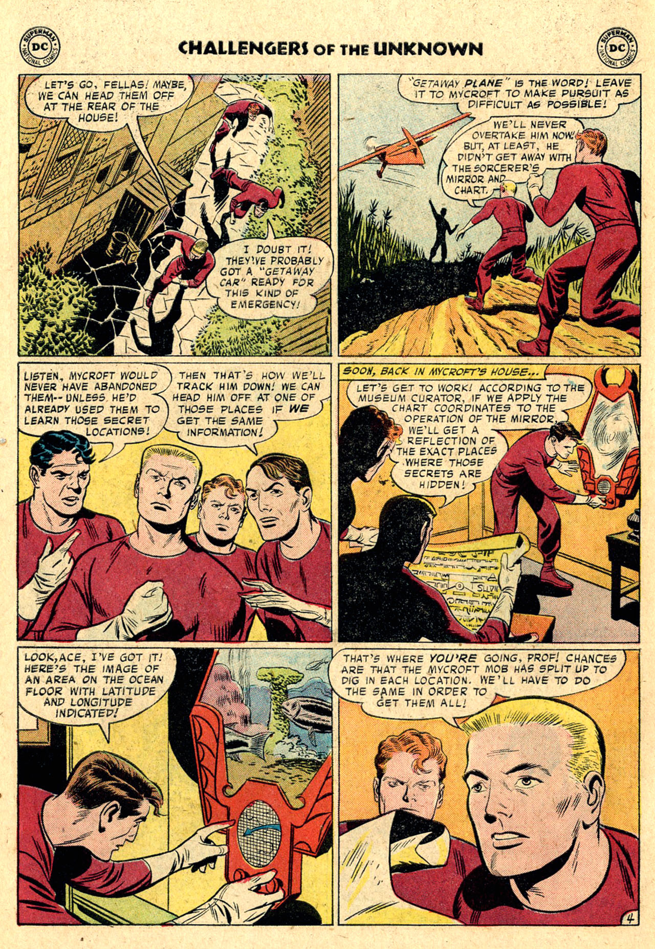 Challengers of the Unknown (1958) Issue #3 #3 - English 6