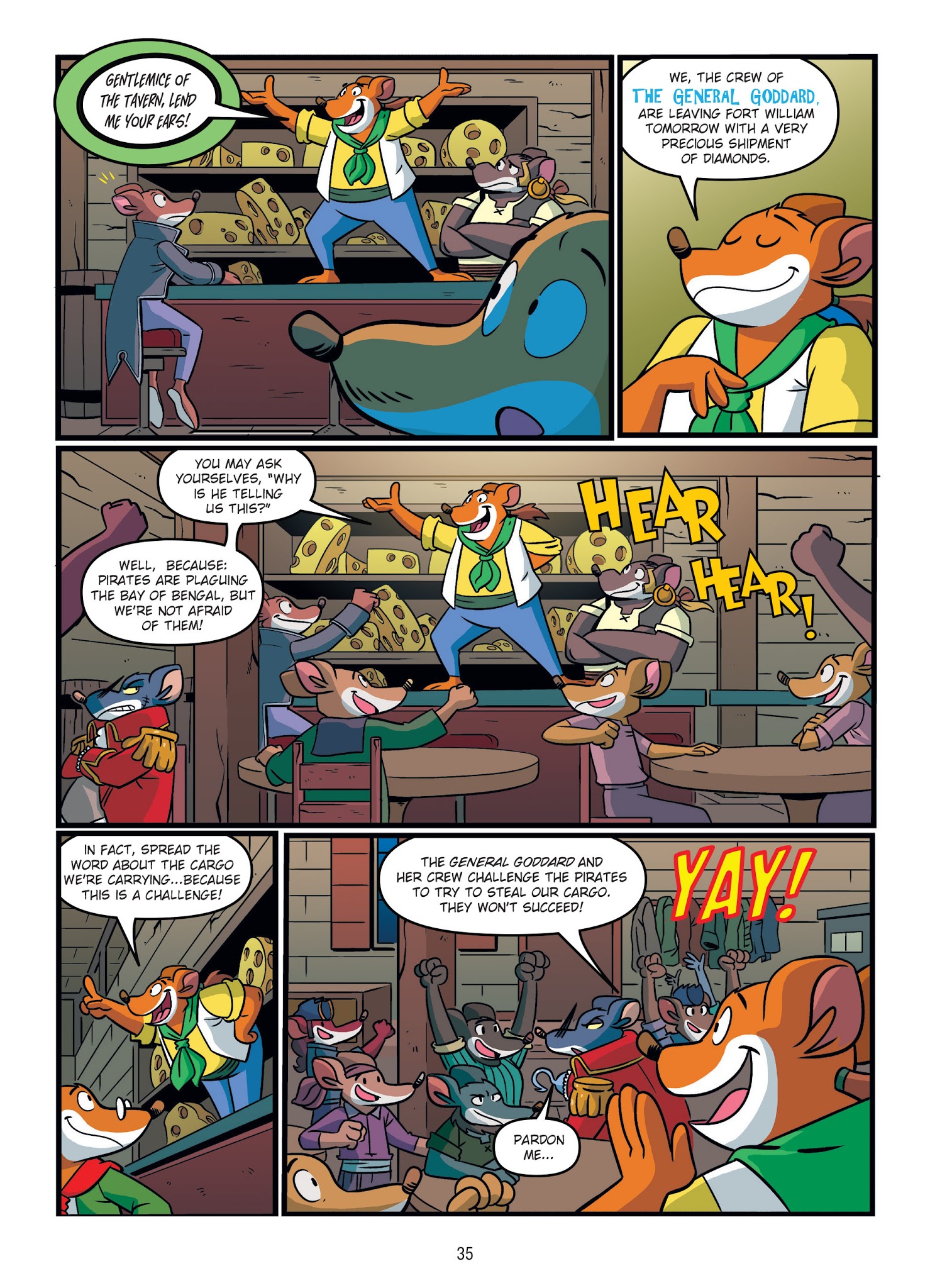 Read online Geronimo Stilton comic -  Issue # TPB 17 - 36