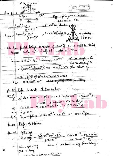 Ap physics 2 electrostatics test image
