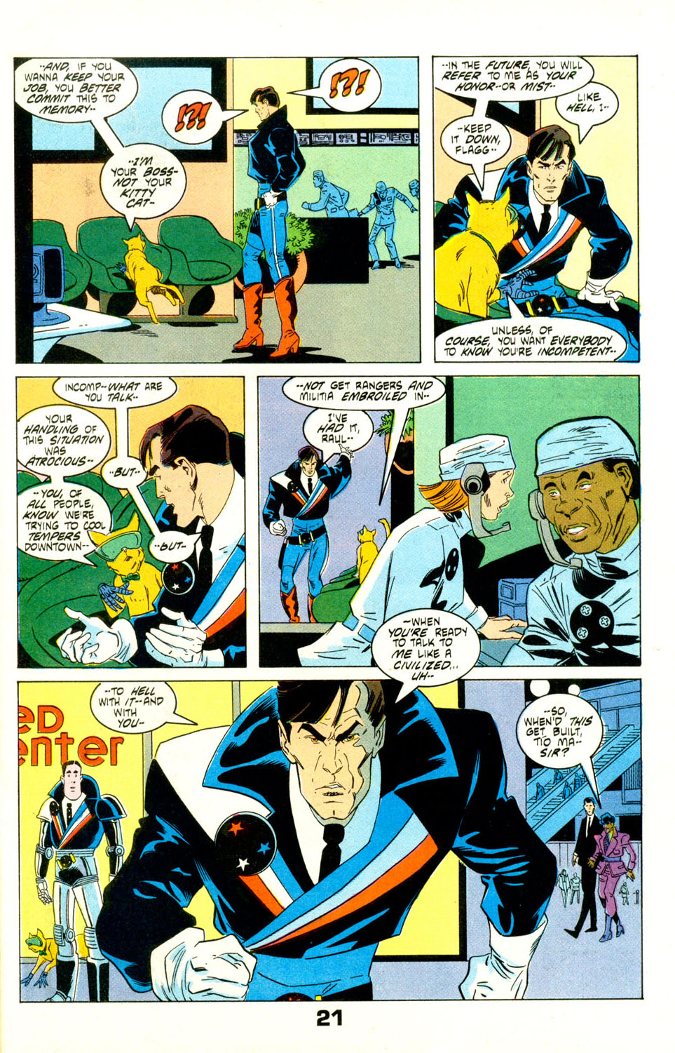 Read online American Flagg! comic -  Issue #28 - 24
