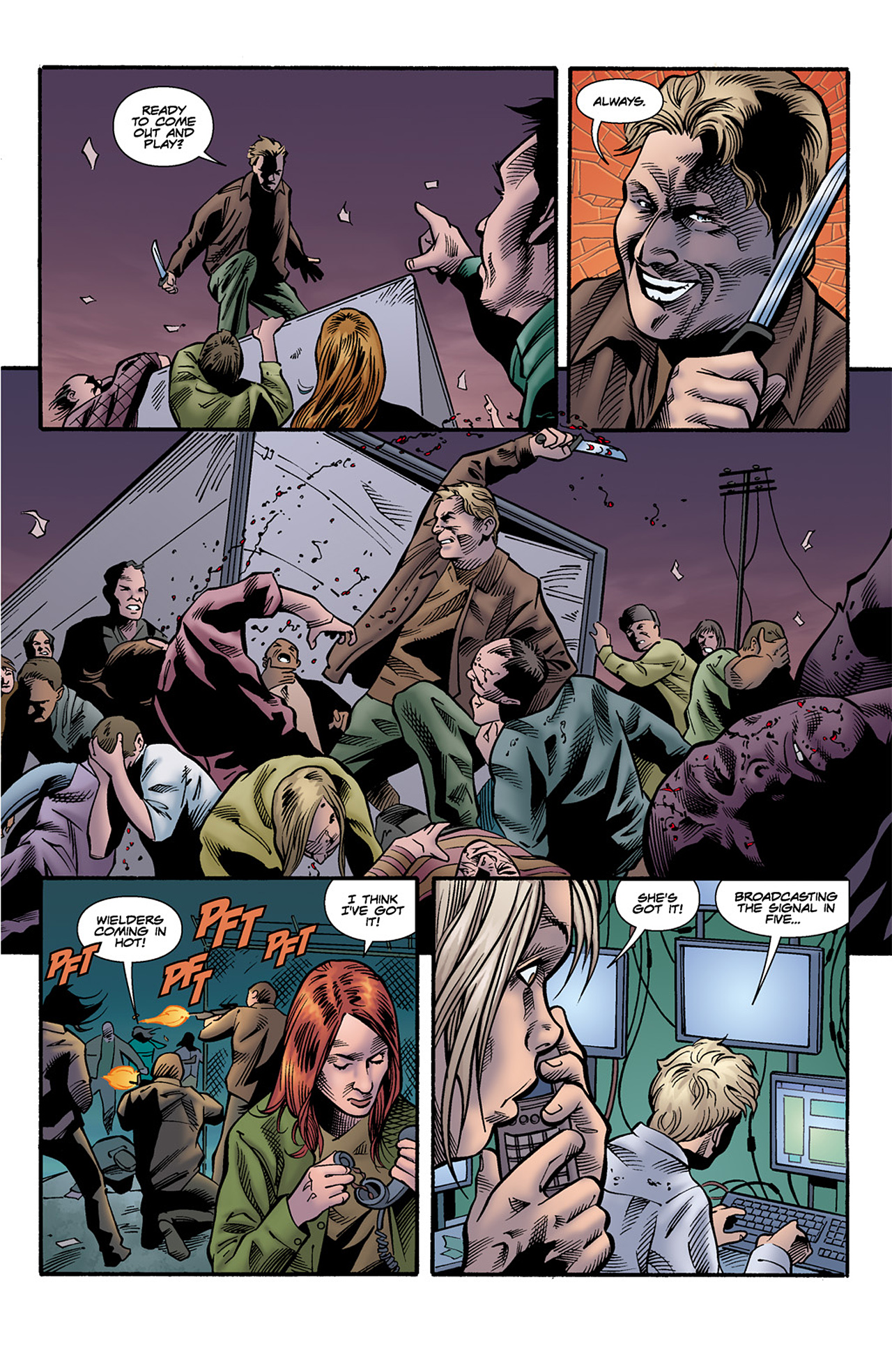 Read online Dollhouse comic -  Issue #5 - 17