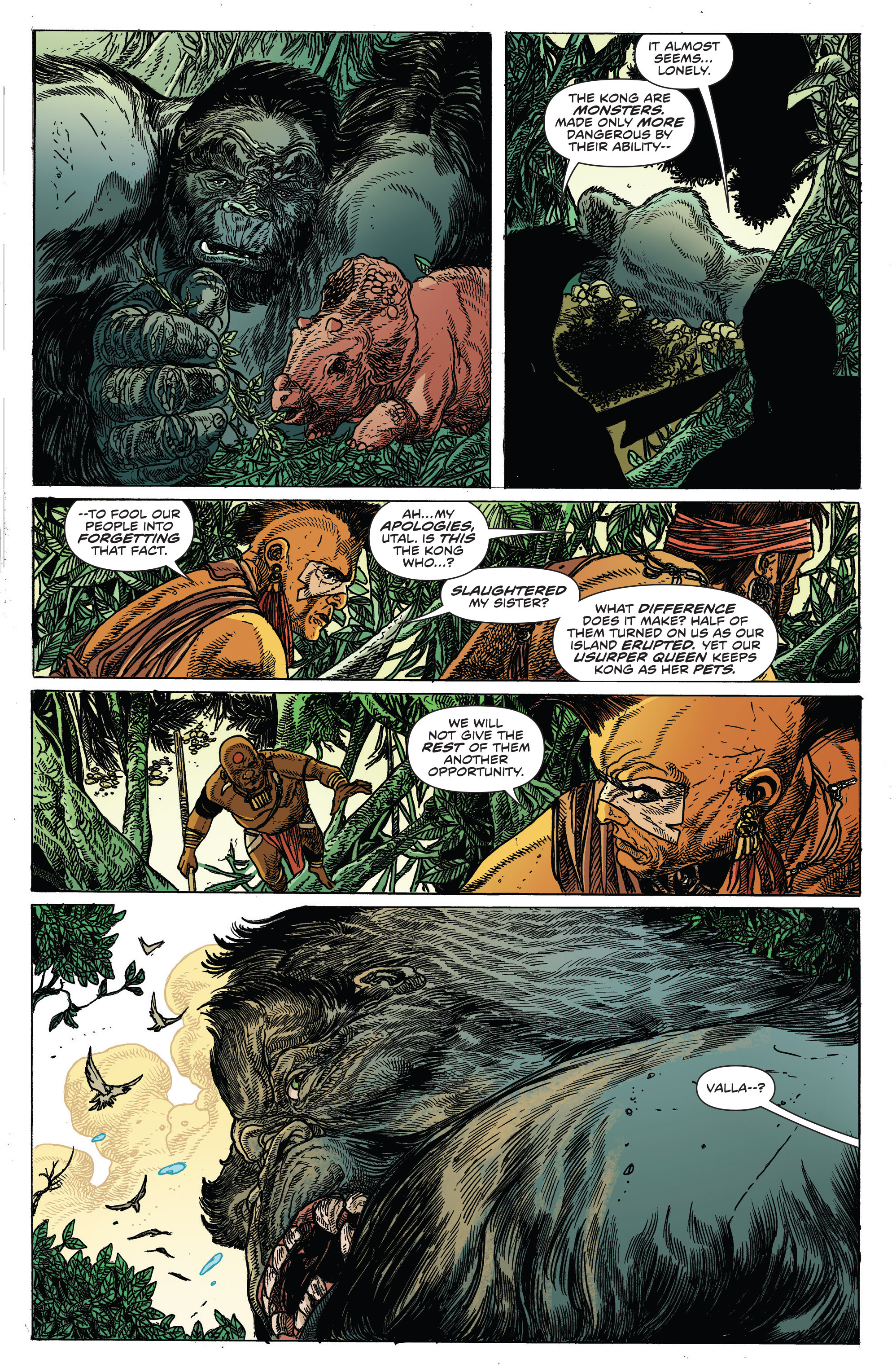 Read online Kong Of Skull Island comic -  Issue #7 - 11