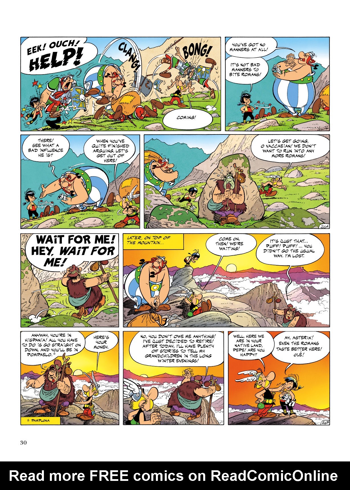 Read online Asterix comic -  Issue #14 - 31