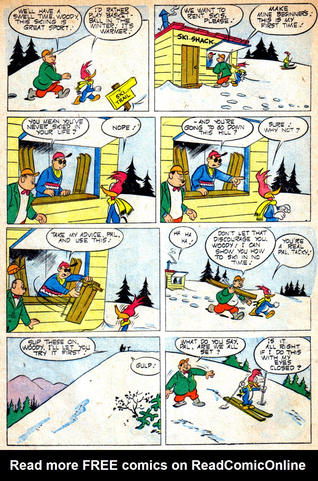 Read online Walter Lantz Woody Woodpecker (1952) comic -  Issue #16 - 34