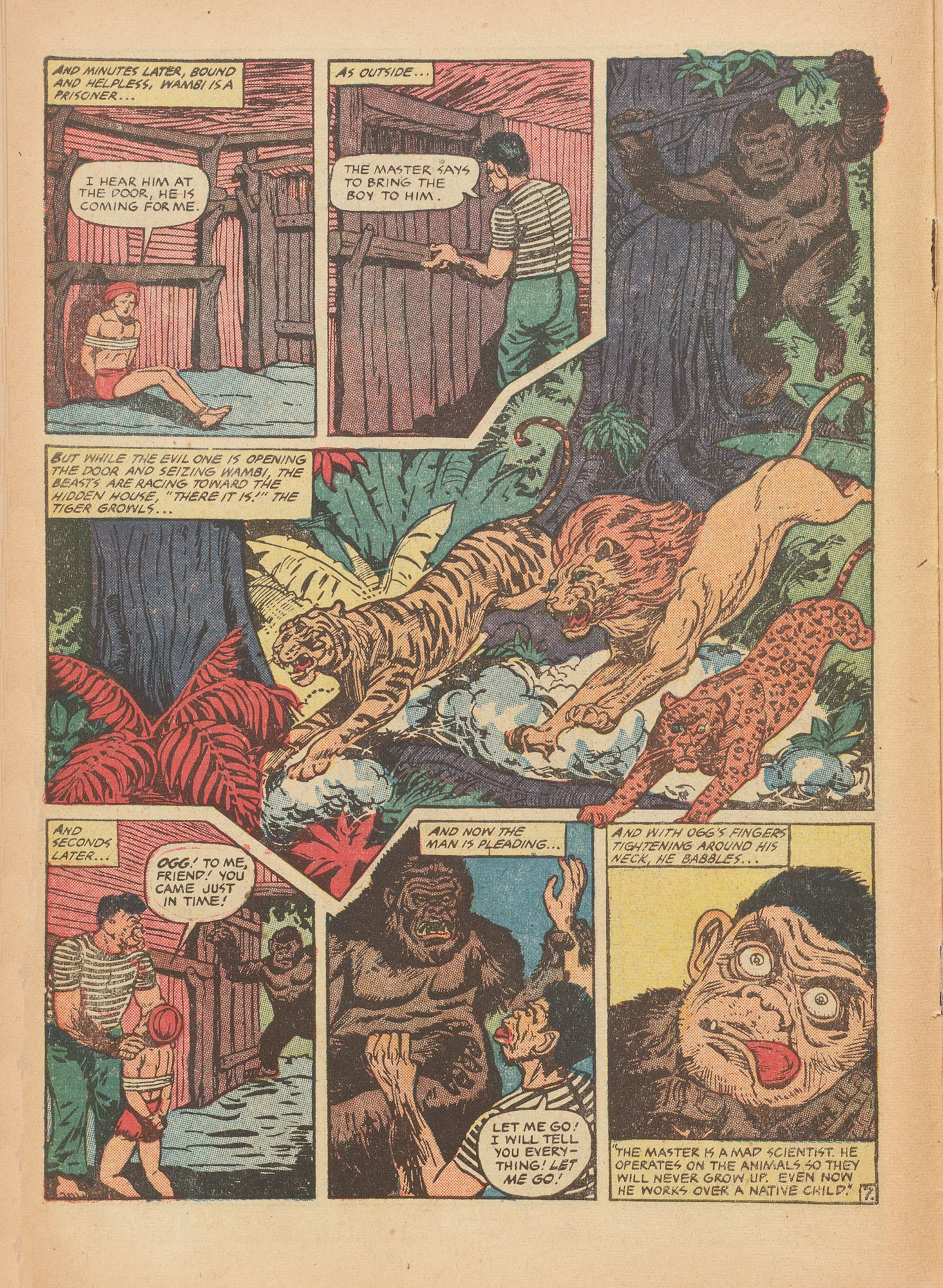 Read online Wambi Jungle Boy comic -  Issue #15 - 10
