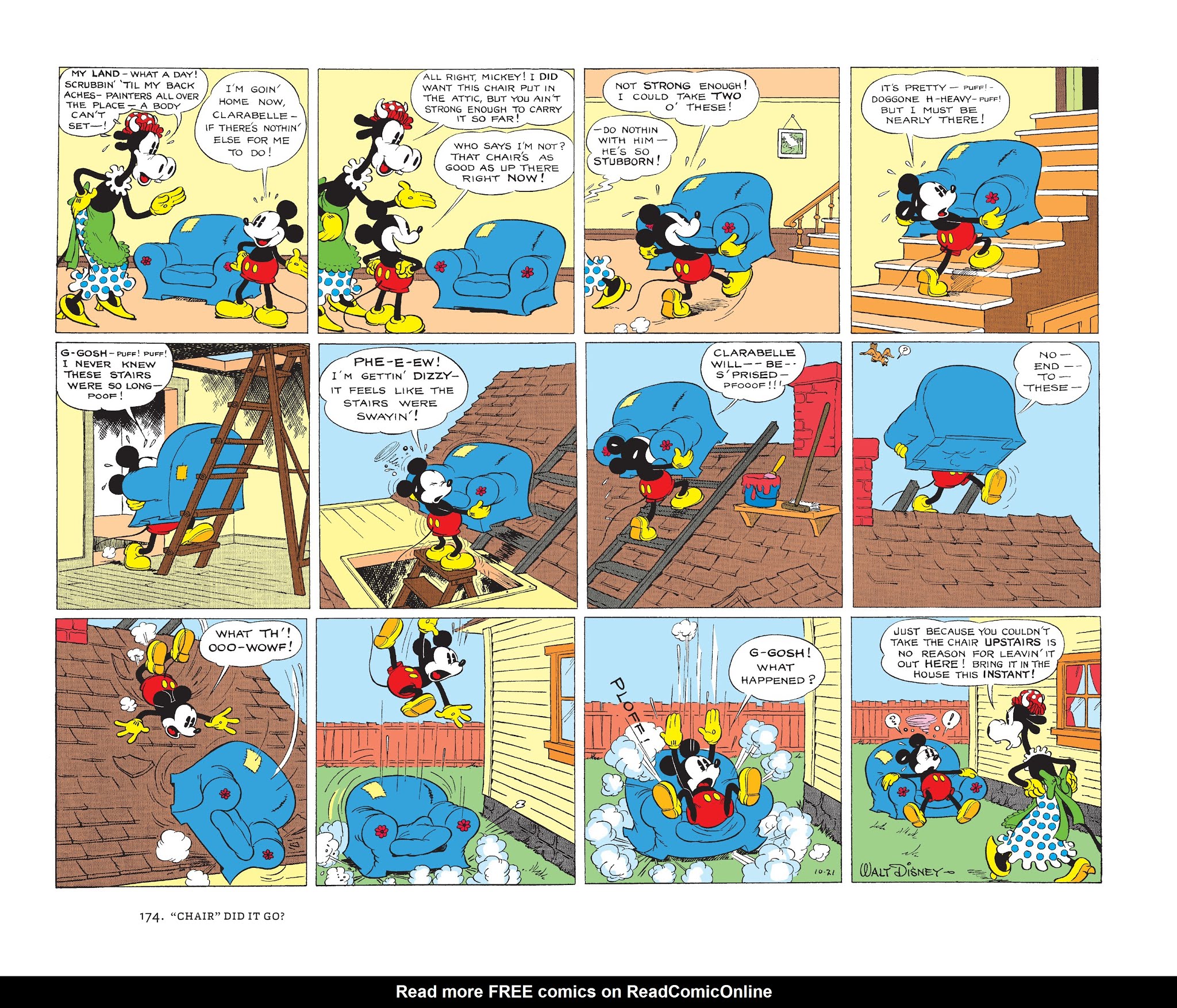 Read online Walt Disney's Mickey Mouse Color Sundays comic -  Issue # TPB 1 (Part 2) - 74