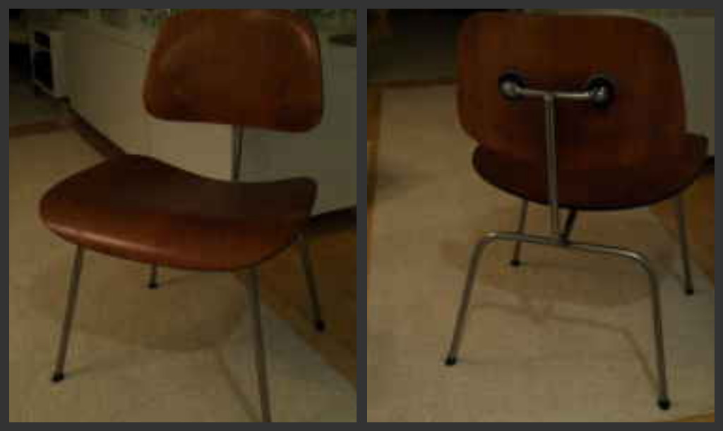 Vintage Antique Charles and Ray Eames Dining Chair made for Knoll 