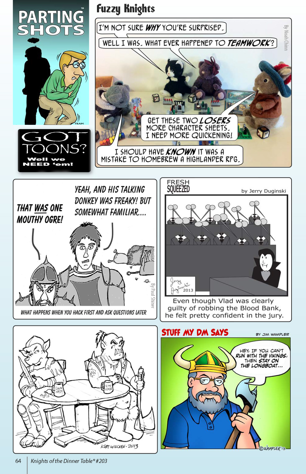 Read online Knights of the Dinner Table comic -  Issue #203 - 66