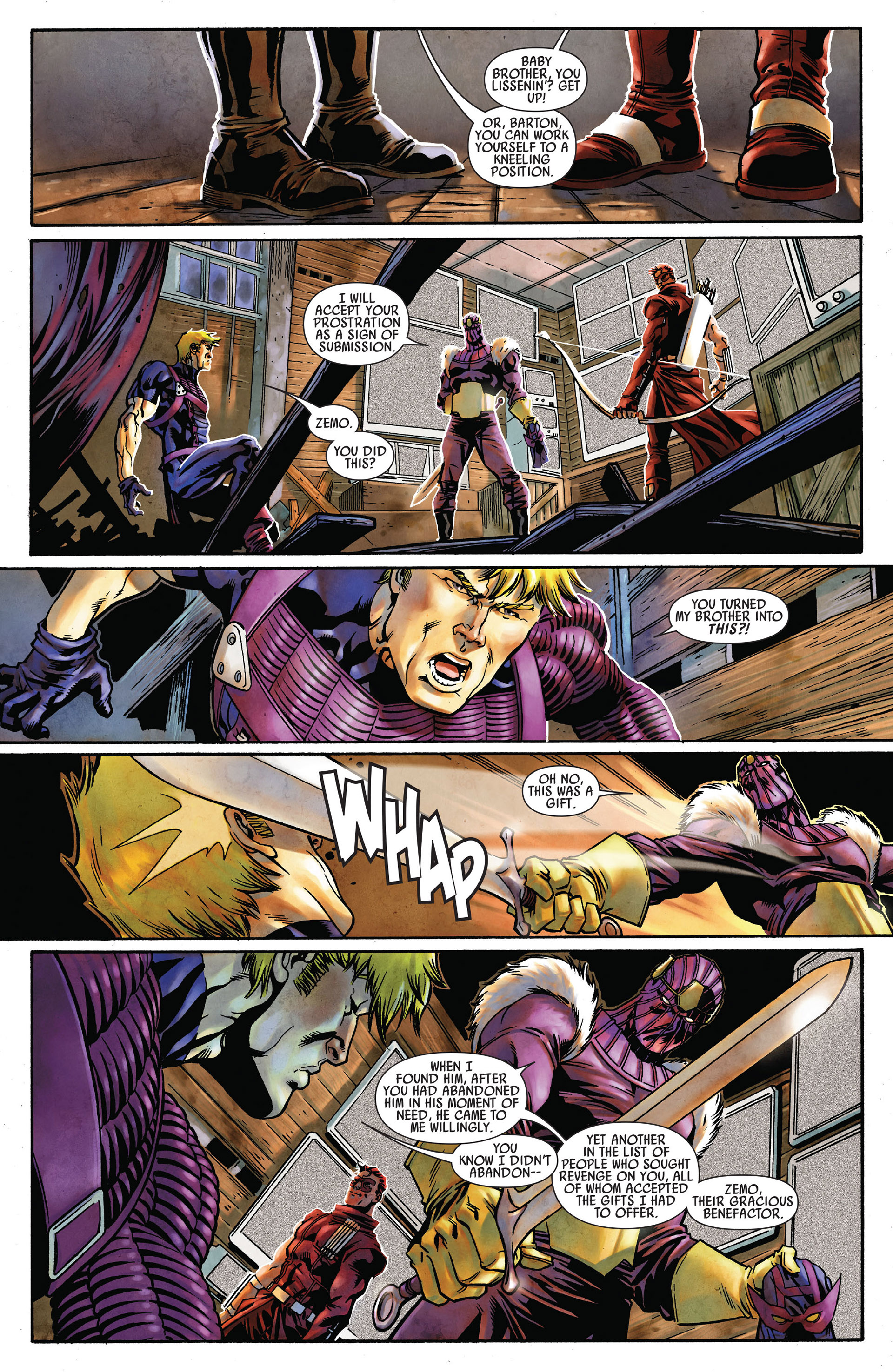 Read online Hawkeye: Blindspot comic -  Issue #3 - 20