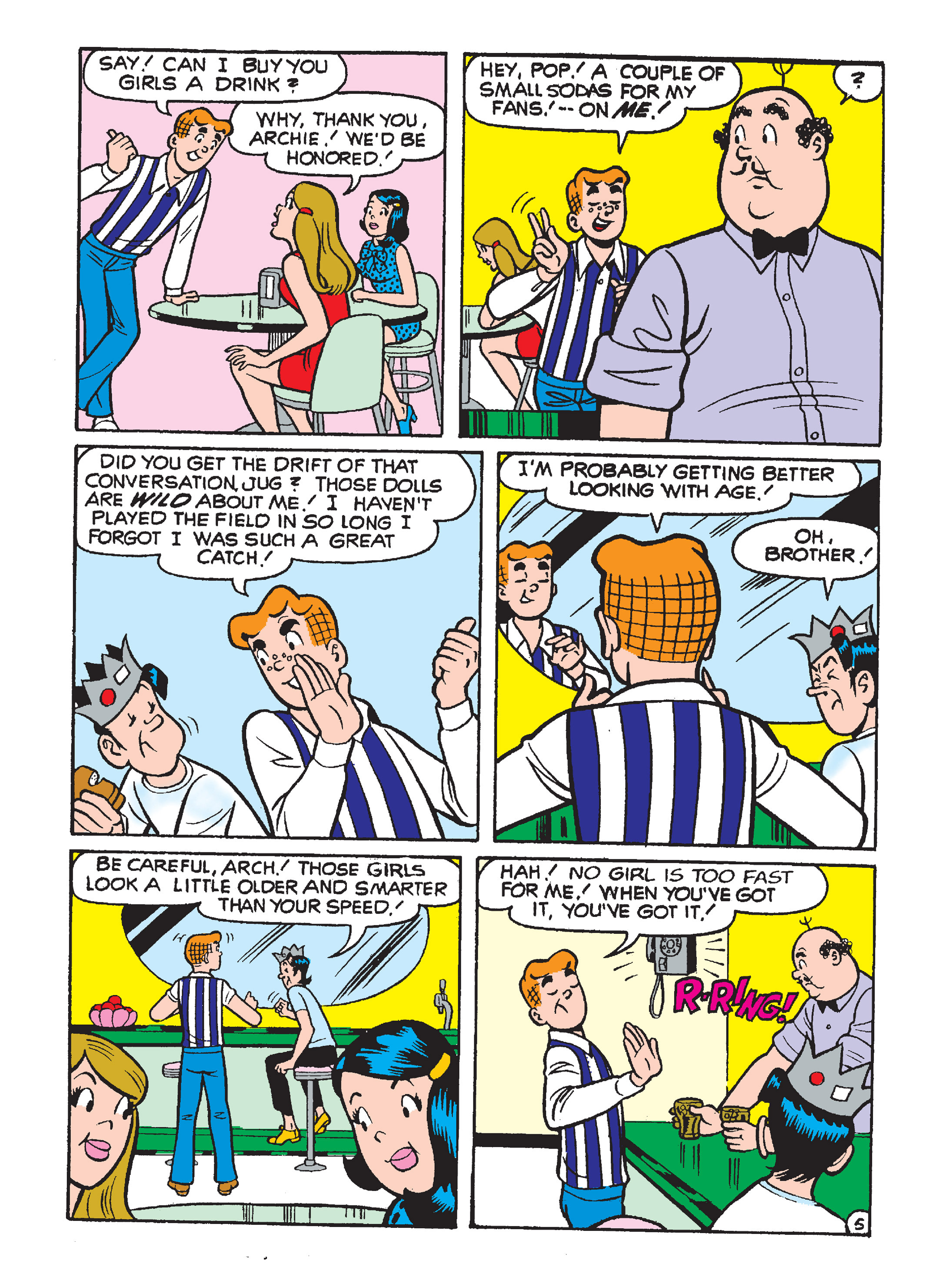 Read online Archie's Double Digest Magazine comic -  Issue #243 - 66