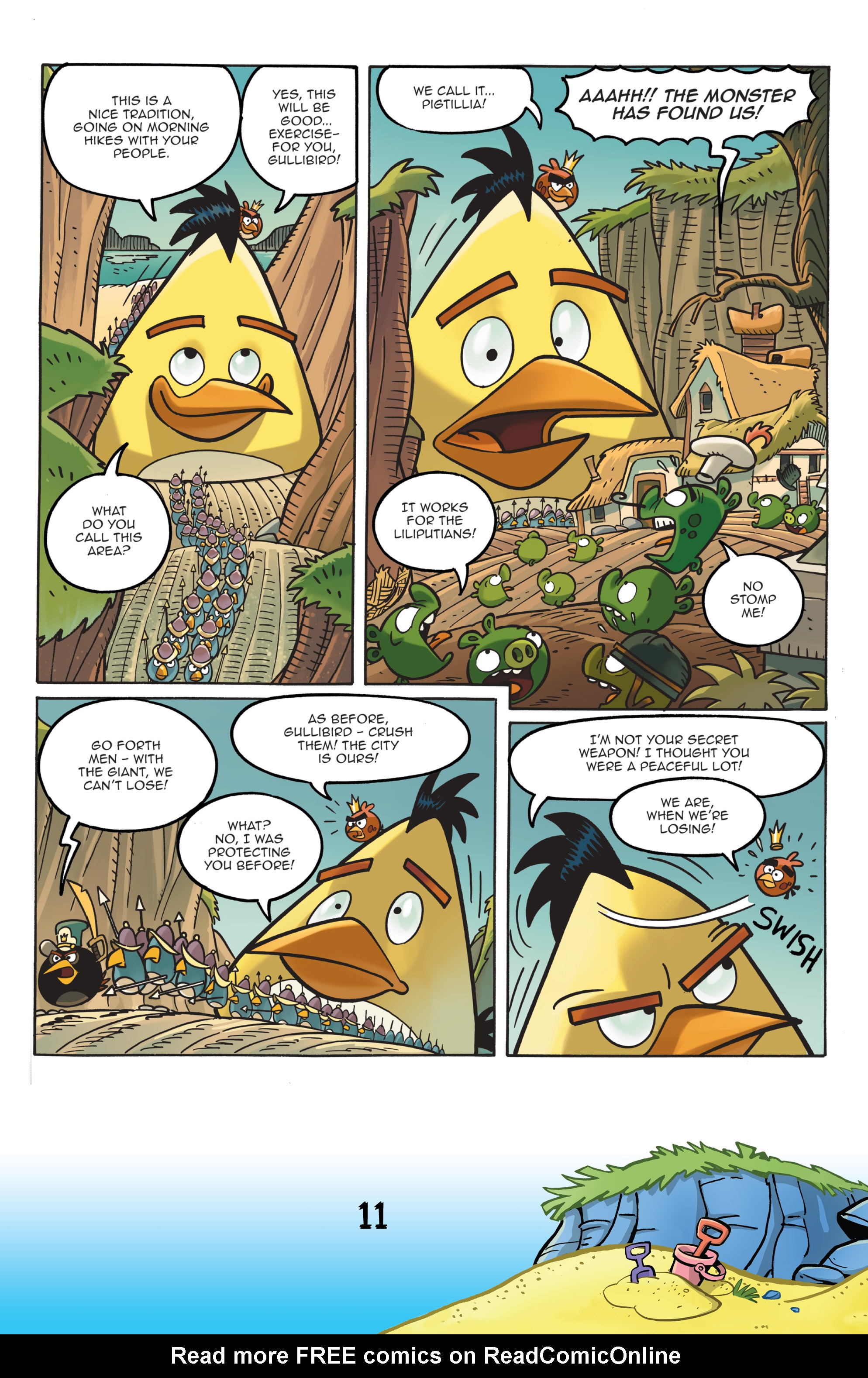 Read online Angry Birds Comics (2016) comic -  Issue #7 - 13