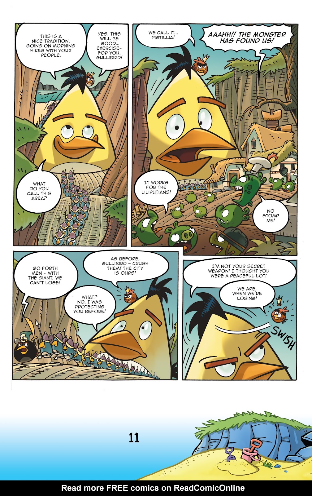 Angry Birds Comics (2016) issue 7 - Page 13