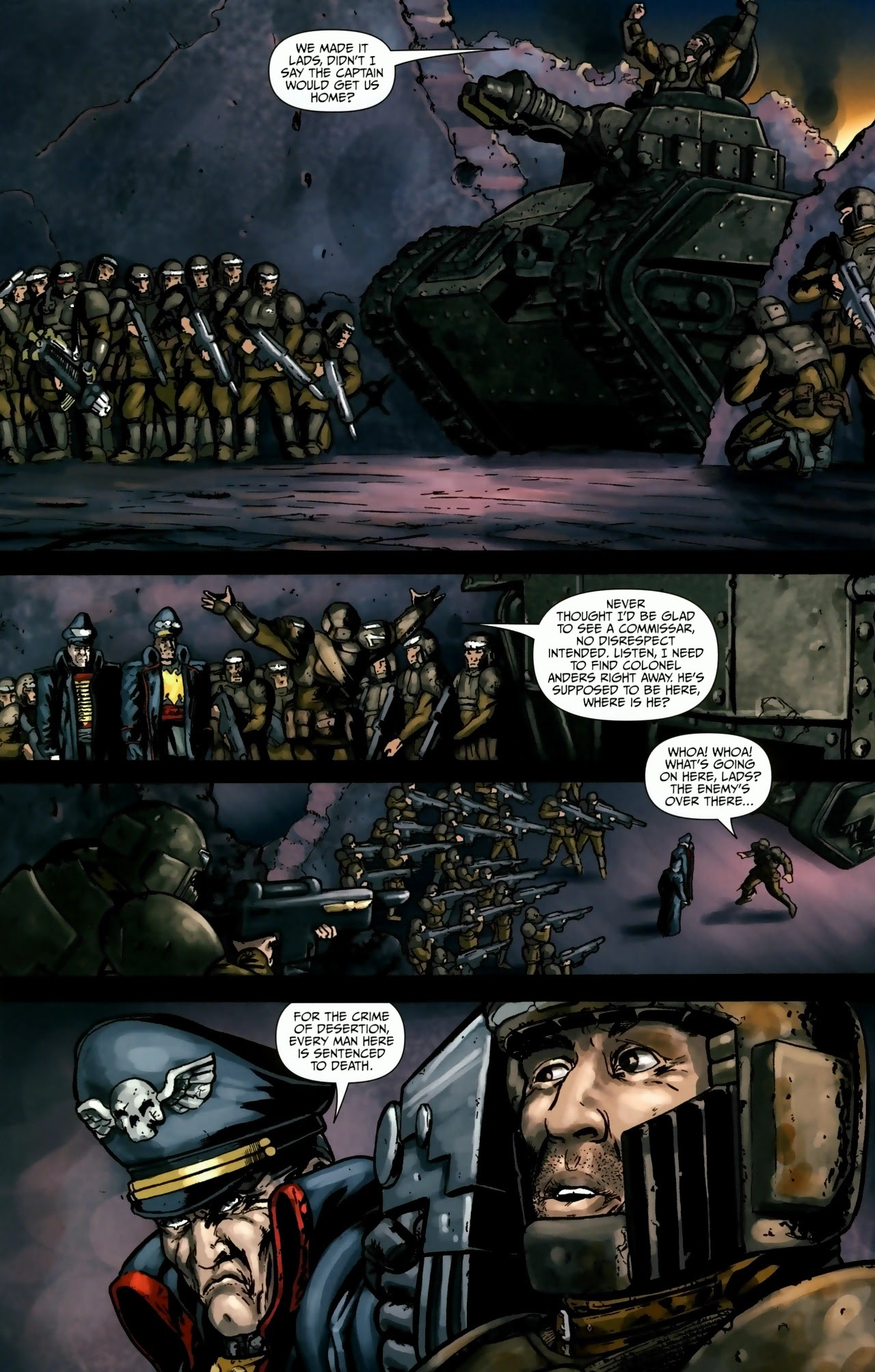 Read online Warhammer 40,000: Fire & Honour comic -  Issue #4 - 21