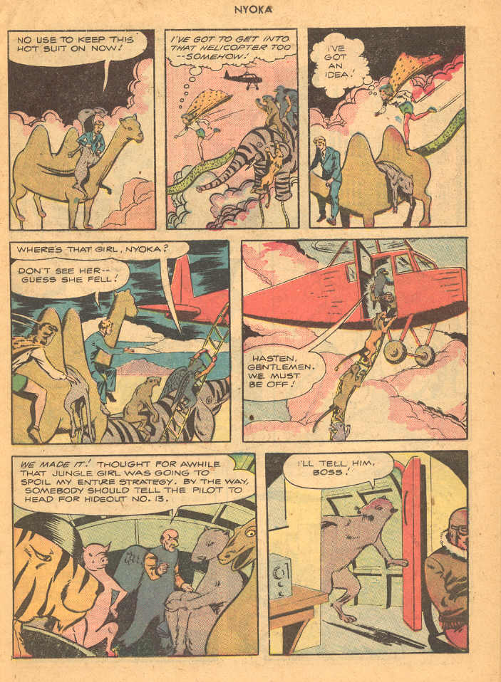 Read online Nyoka the Jungle Girl (1945) comic -  Issue #9 - 19