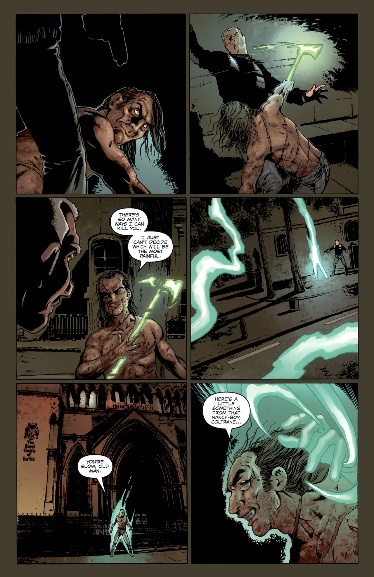 Read online Gravel comic -  Issue #21 - 19