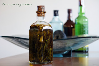 Aceite de oliva virgen extra aromatizado con hierbas