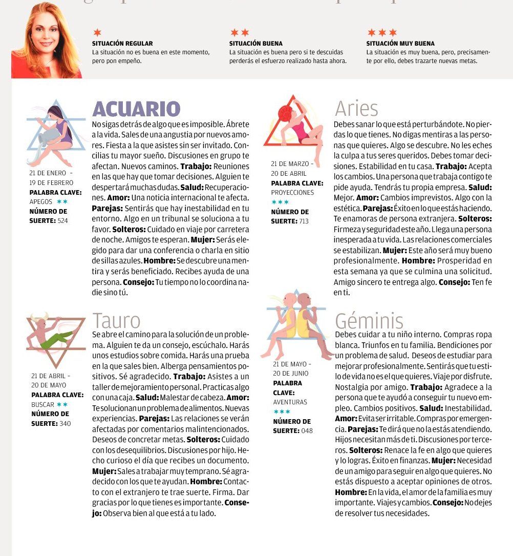 El buscador Místico Horóscopo semana acuario , aries , tauro , geminis