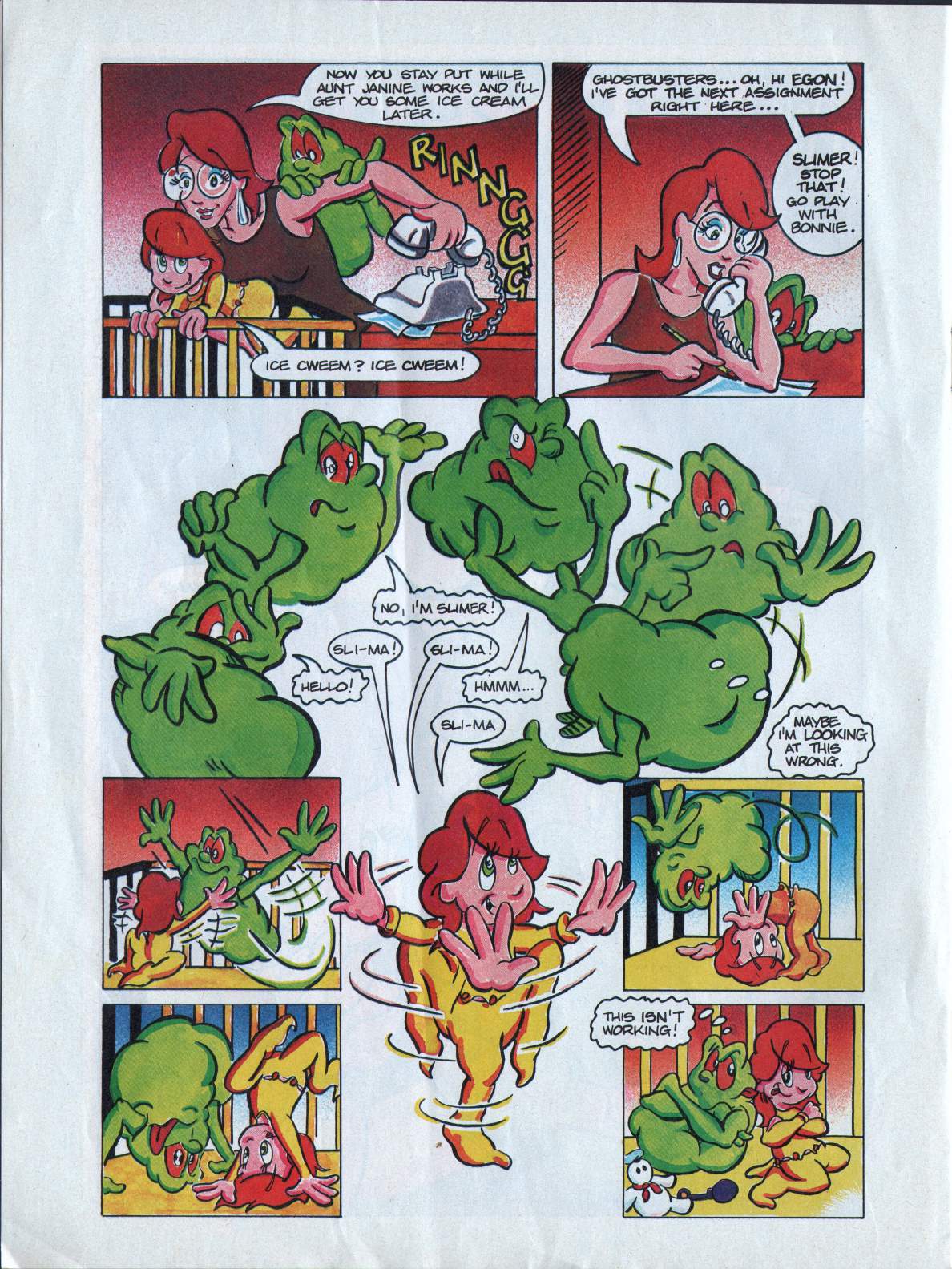 Read online The Real Ghostbusters comic -  Issue #181 - 6